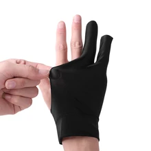 Перчатки для рисования художника, 2 пальца, противообрастающие перчатки для любого графического рисунка, планшета, свободный размер, перчатки для рисования