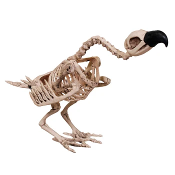 

19" VULTURE SKELETON DECORATION HALLOWEEN DEAD ANIMAL BIRD CORPSE HORROR PROP