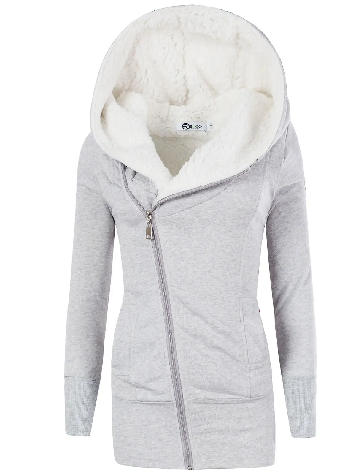 ZOGAA, зимние женские куртки, хлопковое пальто с подкладкой, длинные тонкие парки с капюшоном размера плюс, теплая шерстяная куртка, пальто, одежда для женщин