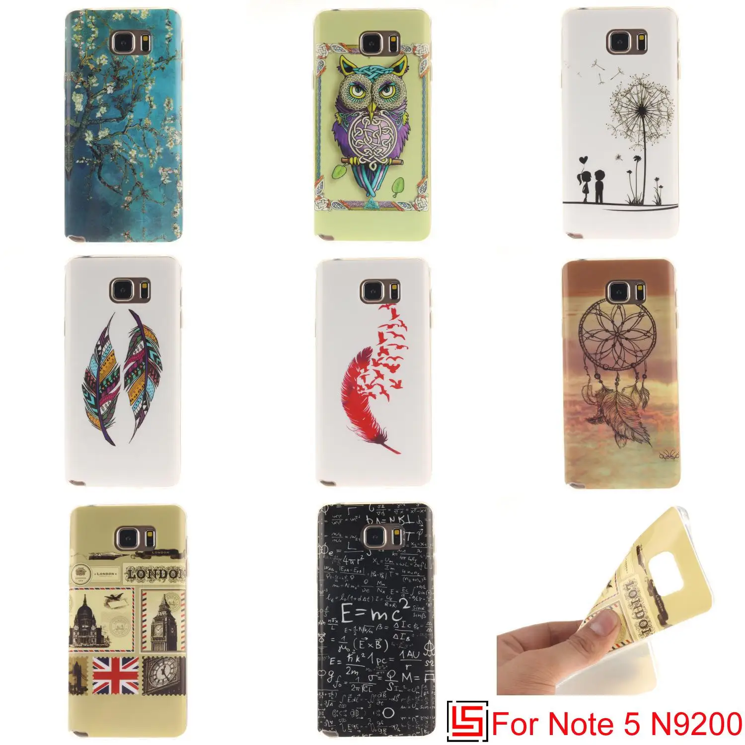 

Ultra Thin TPU Silicone Soft Phone Cell Case shell fundas Cover Cove For Samsung Samsu Sumsung Galaxy Galaxi Note 5 Note5 Tiger