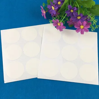 

Fashion transparent circular Paper 5000PCS/Lot 4cm Sticker Labels Adhesive Stickers DIY For Gift/Box/gift/envelope
