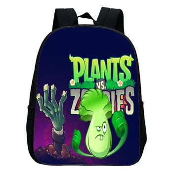 

New Plants vs Zombies School Backpack Girl Boy Primary Student Schoolbags Children Cartoon backpacks