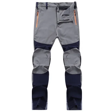 Кавалривальф открытый летний походные брюки для мужчин альпинизм быстросохнущие ультра тонкие брюки Кемпинг Треккинг спортивные брюки, AM000 - Цвет: gray dark blue