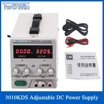

110V/220V 0-30V 0-10A High Precisio Adjustable LED Digital Display DC Power Supply Switching Regulated Power Supply 3010KDS