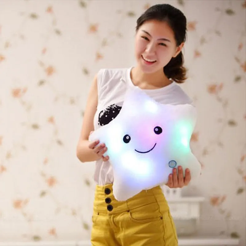 WM000300 9 LED Light Cartoon Plush Toys