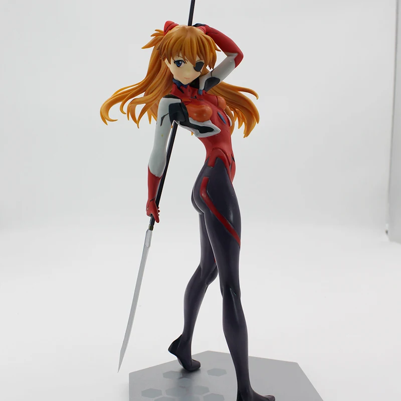 

Anime Neon Genesis Evangelion EVA Soryu Asuka Langley Action Figure Brinquedos For Gift Collection