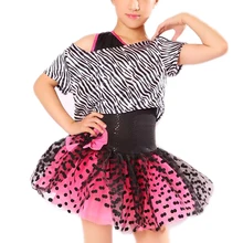 Балетная пачка балетная юбка Тюлевая юбка для танцев танцевальное платье Детская Одежда для танцев для девочек Vestido Curto ацетат