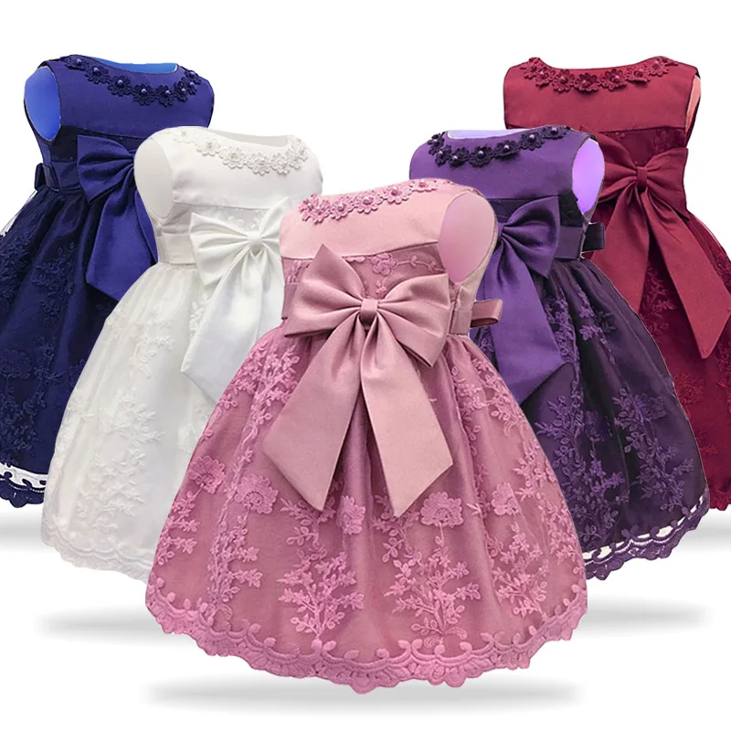 Baby Girls Dress For Baby Girls Princess Dress Infant Party Dress Christening Gowns First 1 Year Birthday Dress Newborn Costume