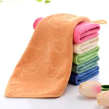 Супер впитывающее мягкое впитывающее полотенце из микрофибры с принтом детское полотенце для рук и лица, кухонное полотенце случайный Коло