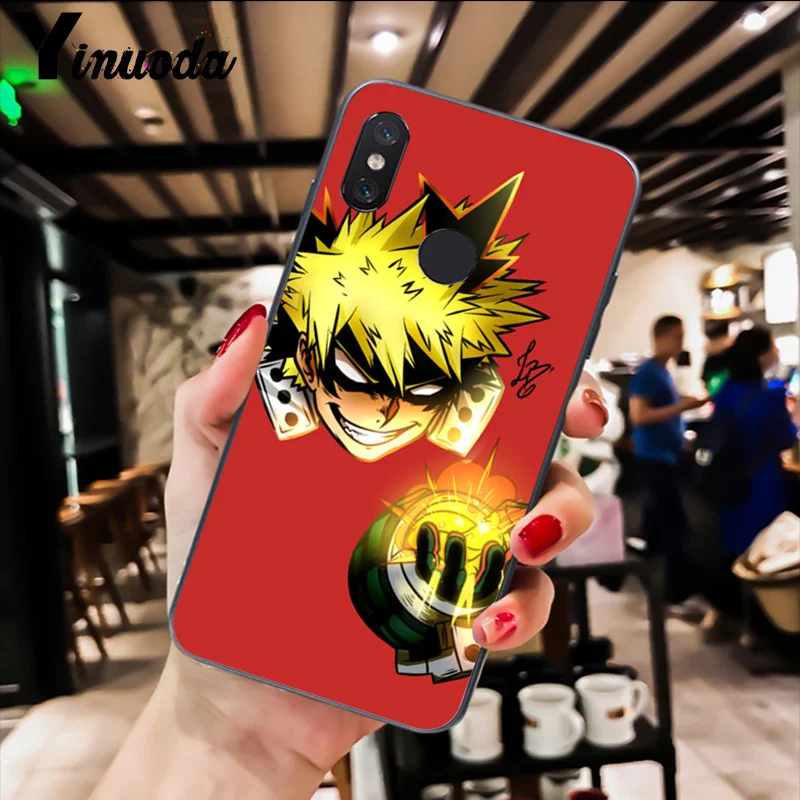 Anime My Hero Academia deku and bakugou