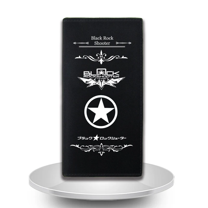 

Anime BLACK ROCK SHOOTER Cosplay Anime wallet simple wind long section short money wallet men student gift