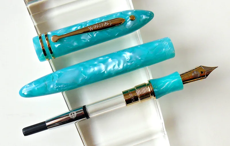 Классическая оригинальная перьевая ручка wingsung 626 Boutique celluloid из иридия 0 5 мм
