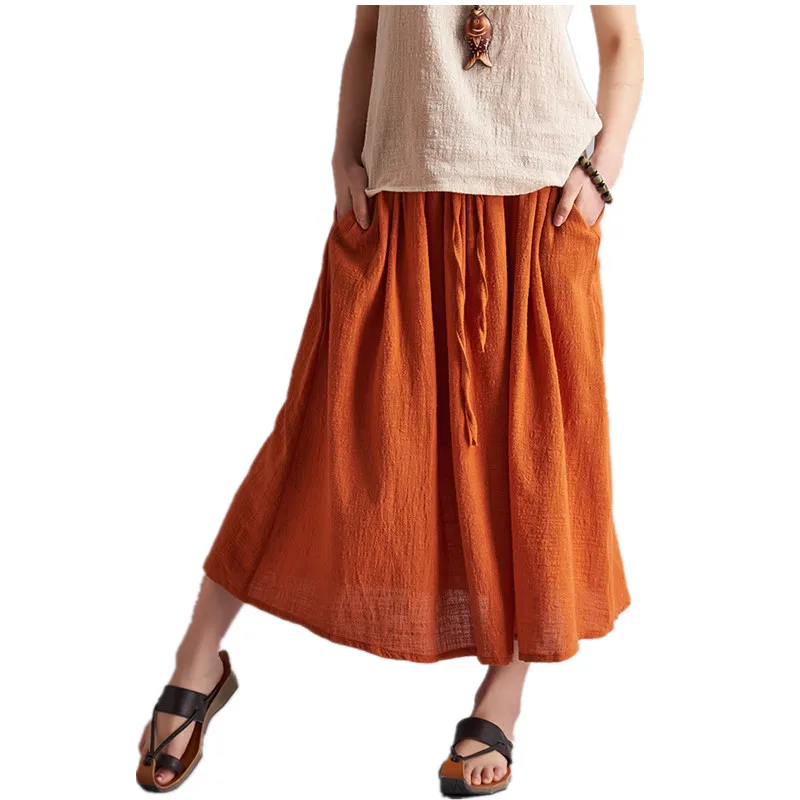 Aliexpress.com : Buy Summer women Solid color Linen cotton