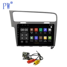 Android 7 1/8 0 Автомобильный GPS радио плеер для Volkswagen Golf 2013 +
