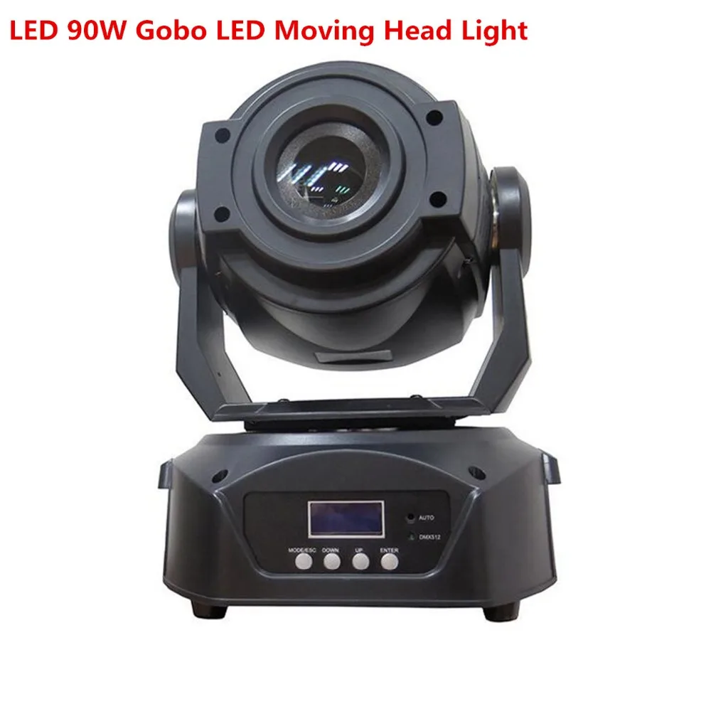 

LED 90W Gobo LED Moving Head Light 3 Face Prism DMX Controller 16 Channel for Stage Theater Disco Nightclub Party DJ disco light