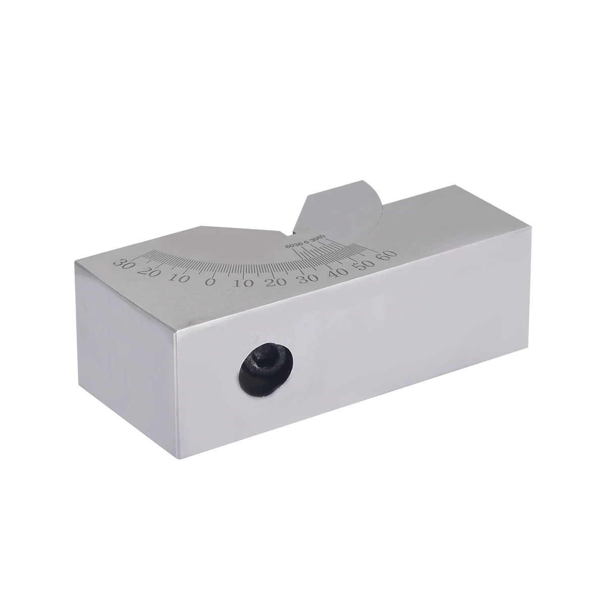 New Precision Gauge Steel Micro Adjustable Angle V Block Milling Setup 0 -60 Degree with Wrench For Measuring Tools