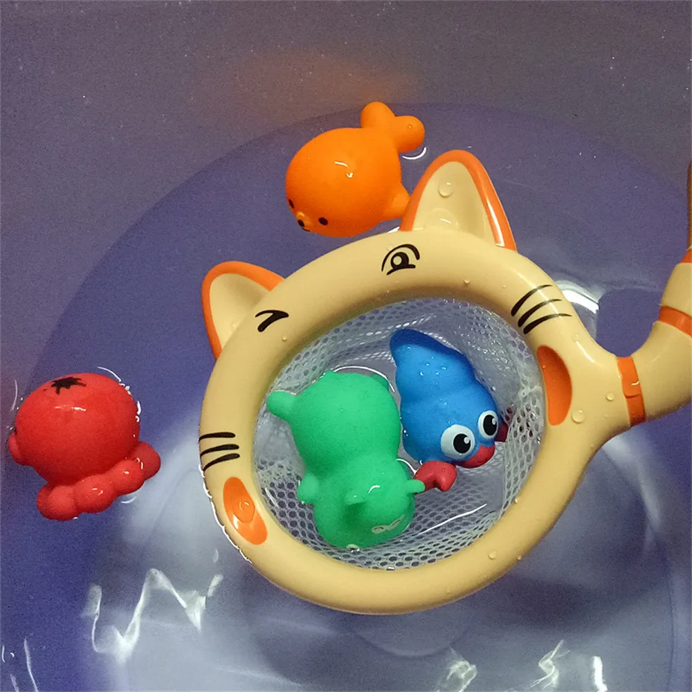 HIINST игрушки для ванной милое детское Купание море дешевые игрушки мыть играть мультфильм Синий тянуть развивающие игрушки* R Drop