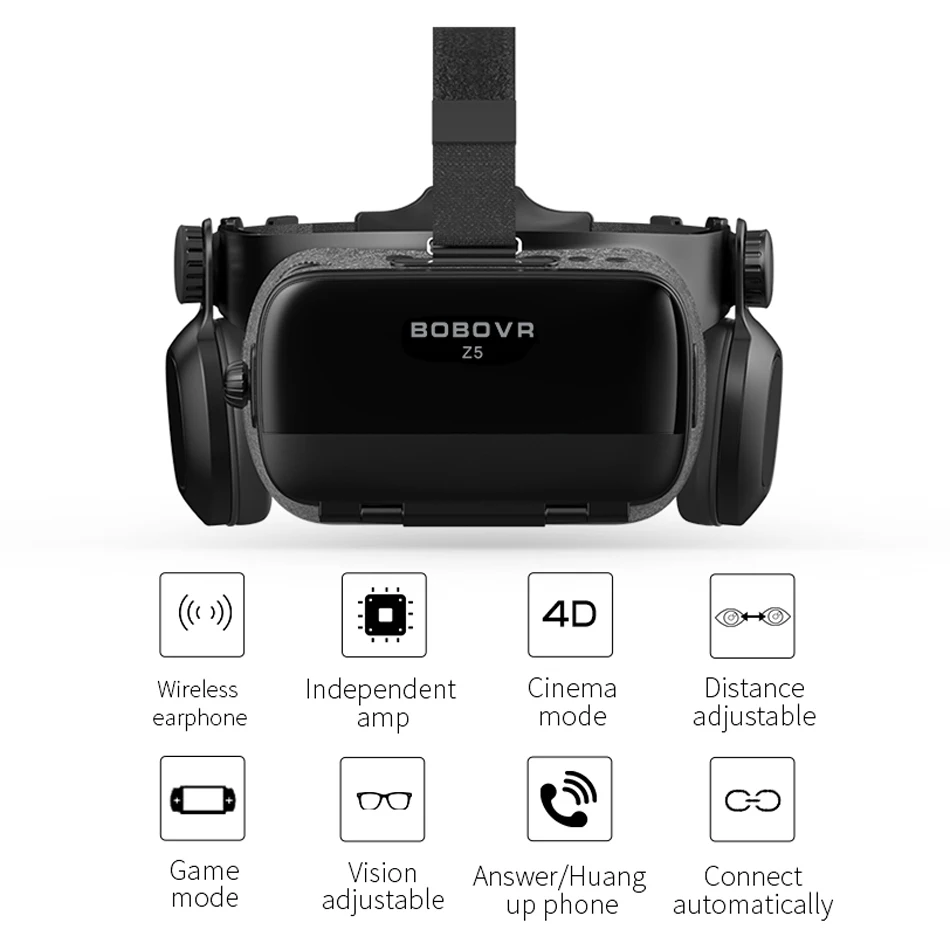 Bobovr Z5 обновление VR Беспроводной версии 120 FOV картонные очки реальности стерео