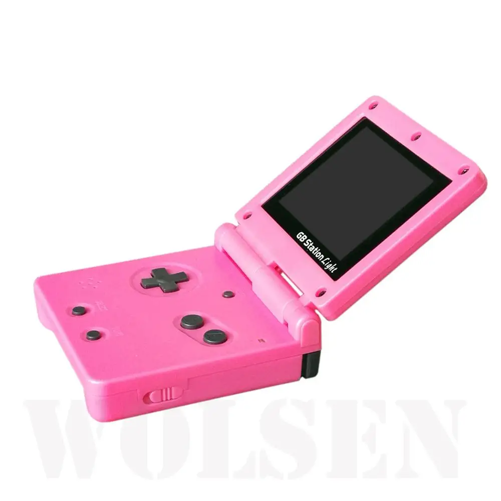 

Wolsen New Game Kid Station Handheld Video game Player with 103 games in memory (Pink color )