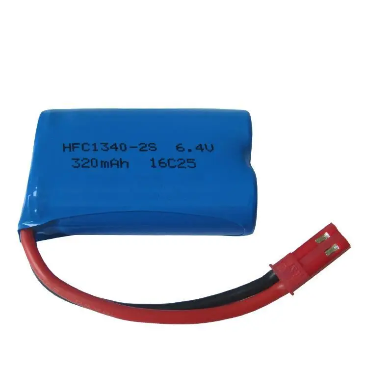 YUKALA 6,4 v 1000 mah/800 mah/750 mah/500 mah/320 mah литий-ионный аккумулятор JST SM4P plus для wltoys rc автомобиля L959 18628