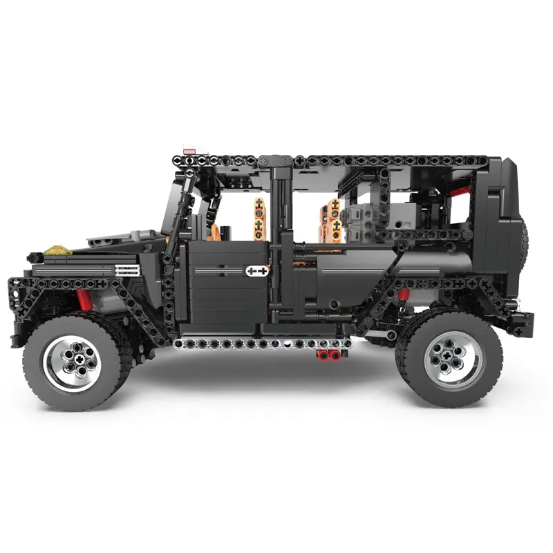 Yeshin-20100-DHL-Technic-Series-Compatible-With-Legoing-MOC-2425-G500-AWD-Wagon-Set-Building-Blocks (1)