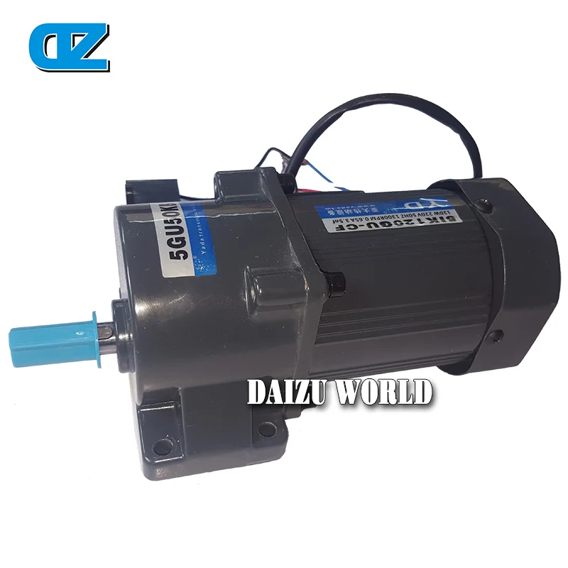 

YADA Kiddy Rides Motor 5GU50KB , 120W , 220V ,50HZ , 1300RPM ,