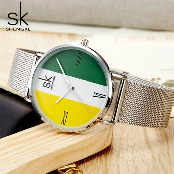 

Shengke Women Watches Top Brand Luxury Ladies Quartz Clock Female Bracelet Watch Women Fashion Watch 2017 Montres Femmes Saat SK