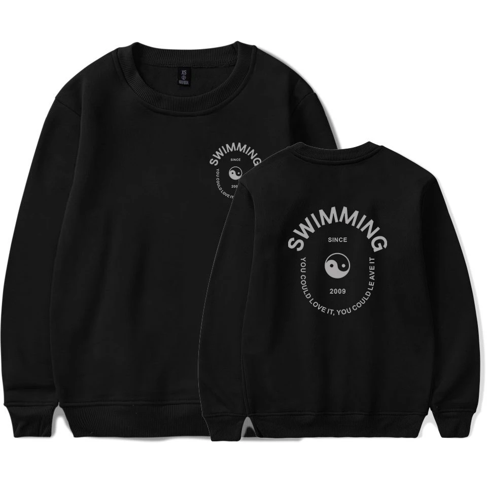 2018 плавание кофты Для мужчин Повседневное Crewneck Толстовка Harajuku пуловер Толстовка Модные крутые женские плюс Размеры Топы