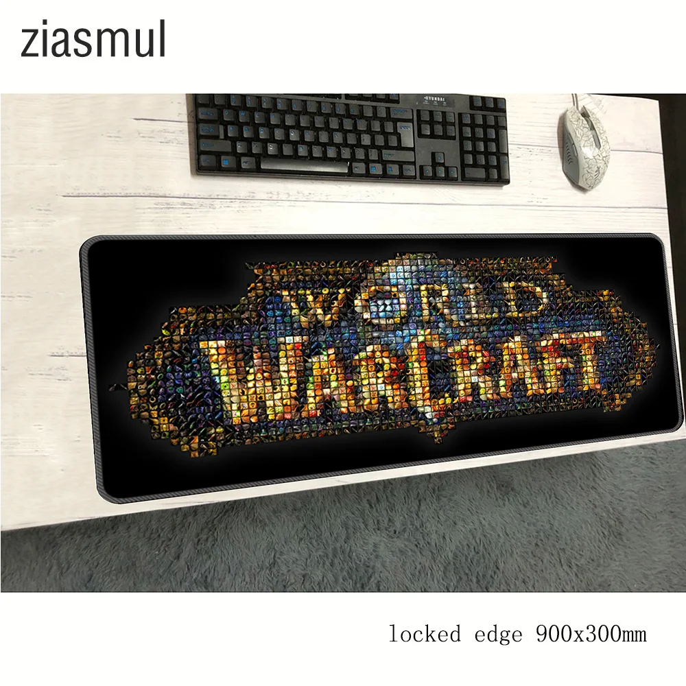 Игровой коврик для мыши Illidan с HD печатью 900x300x2 мм нетбука игровой большой