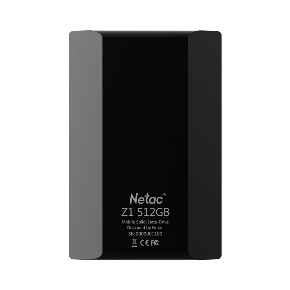 Netac Z1 512 ГБ 256 ГБ 128 ГБ внешний твердотельный накопитель SSD USB3.0 Порты Портативный 512 г 256 г 128 г Супер Скорость USB 3,0 Кэш 256 МБ