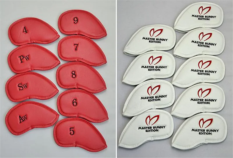 Новые 9 шт. утюги для гольфа чехлы на голову PU PG кожух для головки клюшки для гольфа# 4-9PAS жемчужные ворота 3 цвета для мужчин женщин