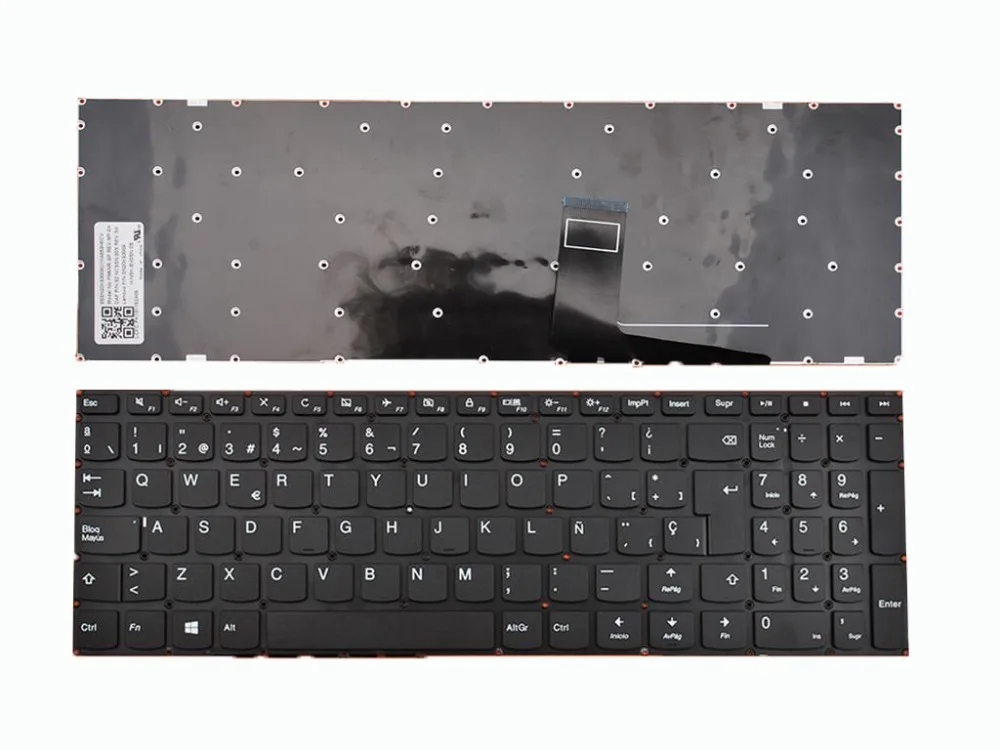 New SP Laptop Keyboard For LENOVO Ideapad 310-15 BLACK win8 Without FRAME Repair Notebook Replacement keyboards