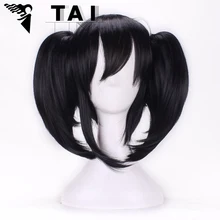Harajuku Anime Nicole Cosplay Wigs Young Short Straight Synthetic Hair Braid WigsBOB Style Sexy Product Wigs Perruque Hairpiece