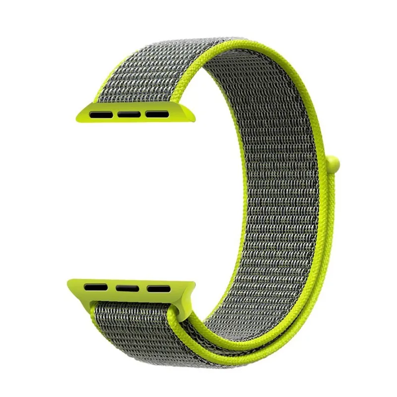 ASHEI Sport Loop ремешок для Apple Watch Band Series 3 2 1 Band 42 мм нейлоновая петля регулируемая застежка сменный ремешок для iwatch