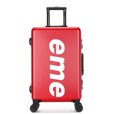 

CARRYLOVE Personalized customization 20/22/26 inch PVC+PC high quality Rolling Luggage Spinner brand Travel Suitcase