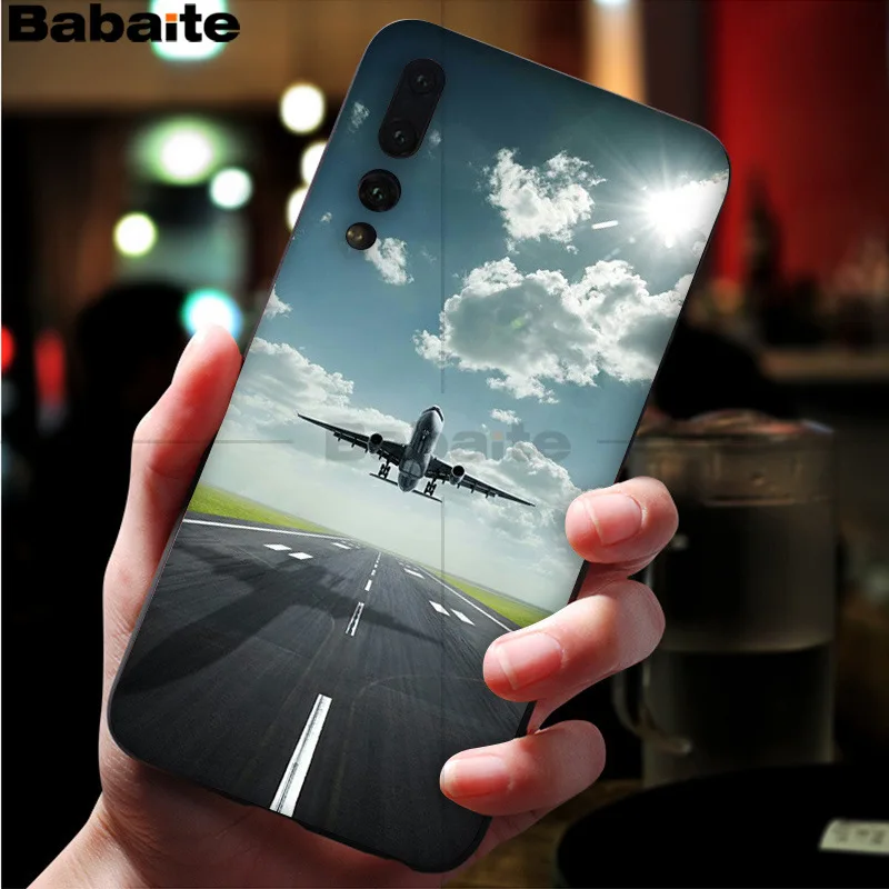 Чехол для телефона Babaite путешествий с самолетом облаком Huawei P10 plus 20 pro P20 lite mate9 10 honor