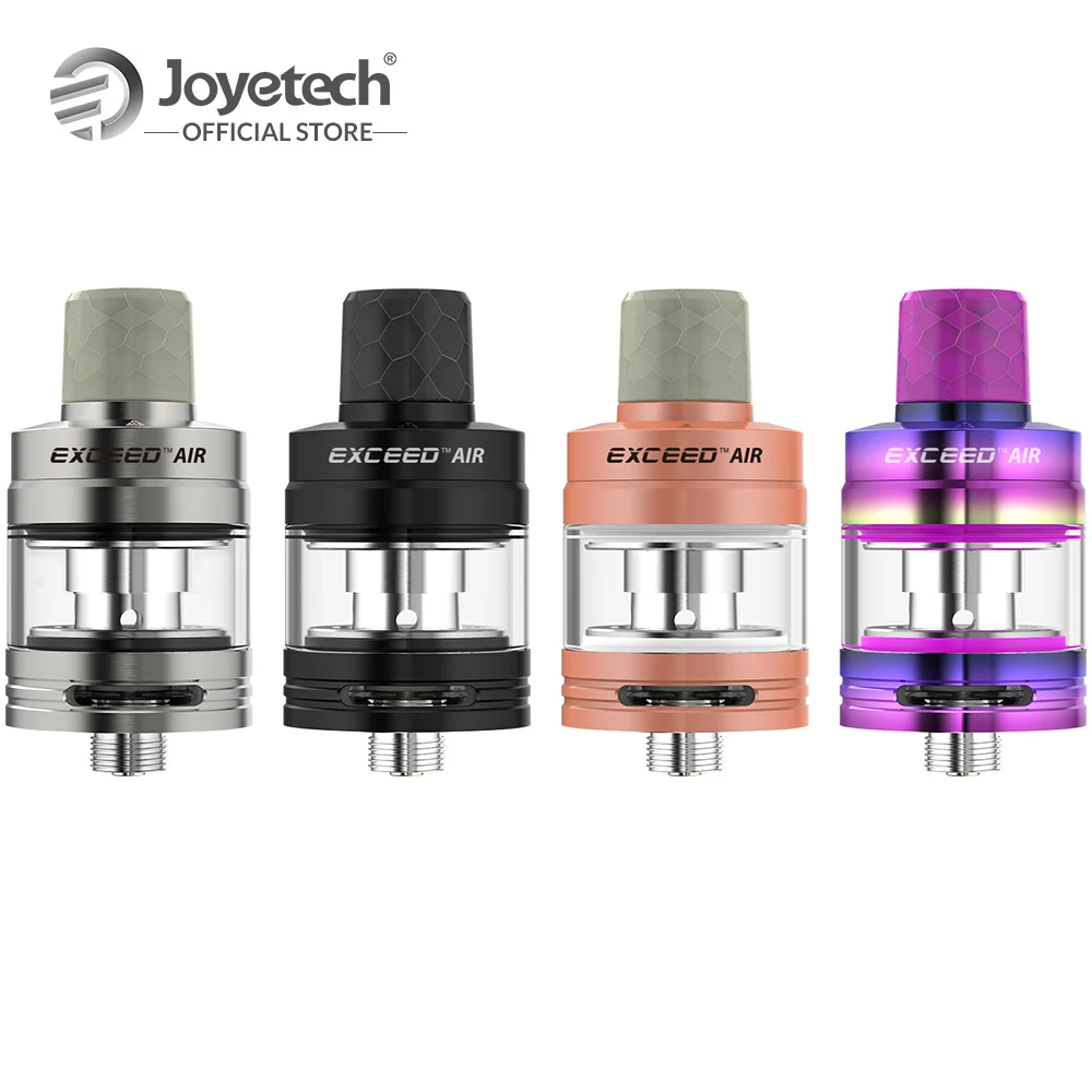 

Original Joyetech EXCEED Air Atomizer With 2ml Eliquid Capacity in EX Head 0.5ohm DL./1.2ohm MTL.Coil Electronic Cigarette