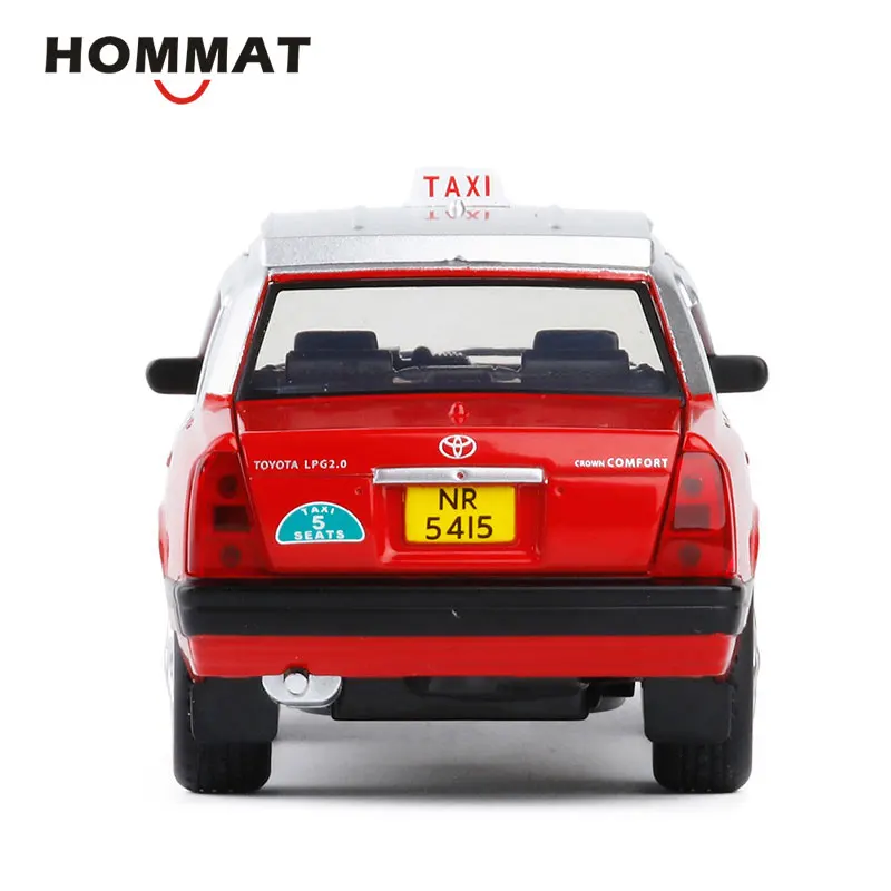 Модель автомобиля HOMMAT в масштабе 1:32 Toyota Crown модель такси литой и игрушечный