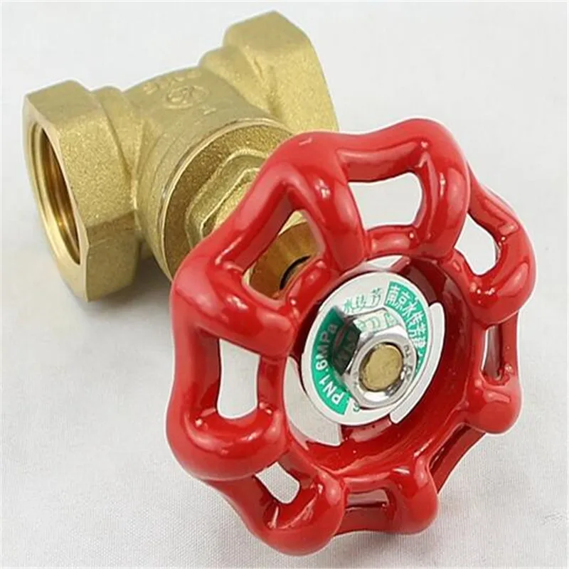 DN15 DN20 DN25 Brass Gate Valve for Pipe Plumbing Sluice Valve Tap