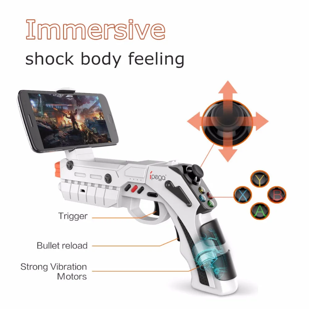 

Bluetooth handles pistol smart AR Guns VR Gamepad game gun outdoor fun sports airsoft air guns airsoft pistol toy gun