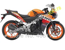 Hot Sales,For Honda CBR250RR MC41 11 12 13 14 CBR250R 2011 2012 2013 2014 CBR 250R Repsol ABS Fairing Kit (Injection molding)