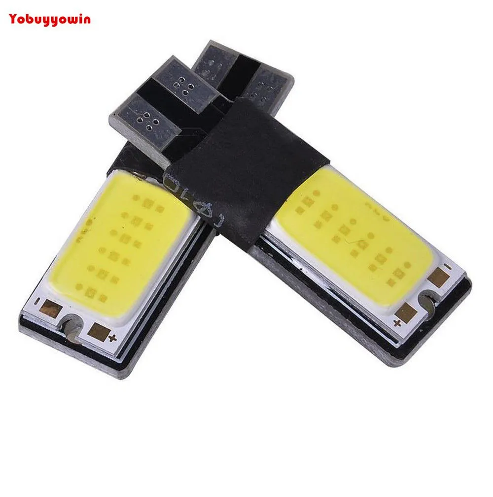 

20Pcs Wholesale! Car T10 COB W5W 194 168 6W LED No Error Canbus Side Lamp Wedge Light Bulb White