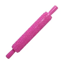 Eembossed скалка для помадки, узор в виде Розы, инструменты для выпечки торта украшения инструменты для выпечка тортов пресс-форма резинки инструменты для приготовления пасты