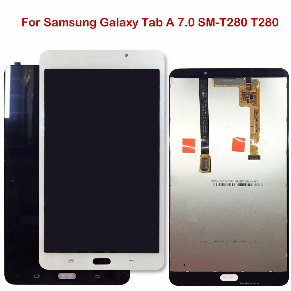 

For Samsung Galaxy Tab A 7.0 SM-T280 T280 LCD Display Touch Screen Digitizer Panel Sensor Assembly