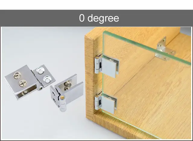 Cabinet Door Hinge Glass Clips Clamp For Showcase Wine Cooler