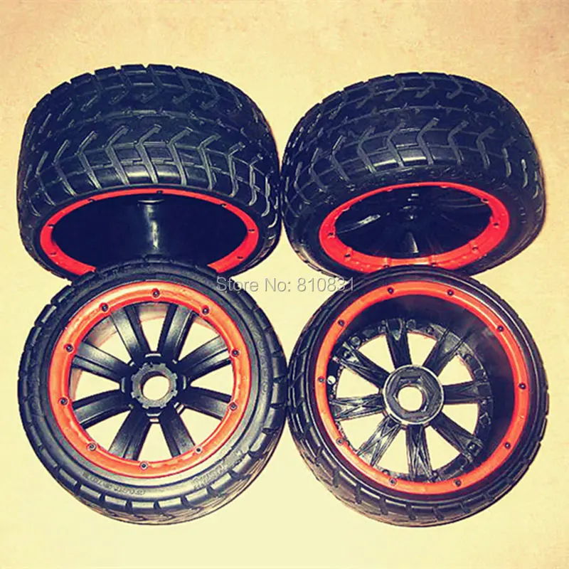 MadMax Top Quality Road Tarmac Tire Wheel Sets For HPI KM BAJA LOSI Desert Buggy Strong
