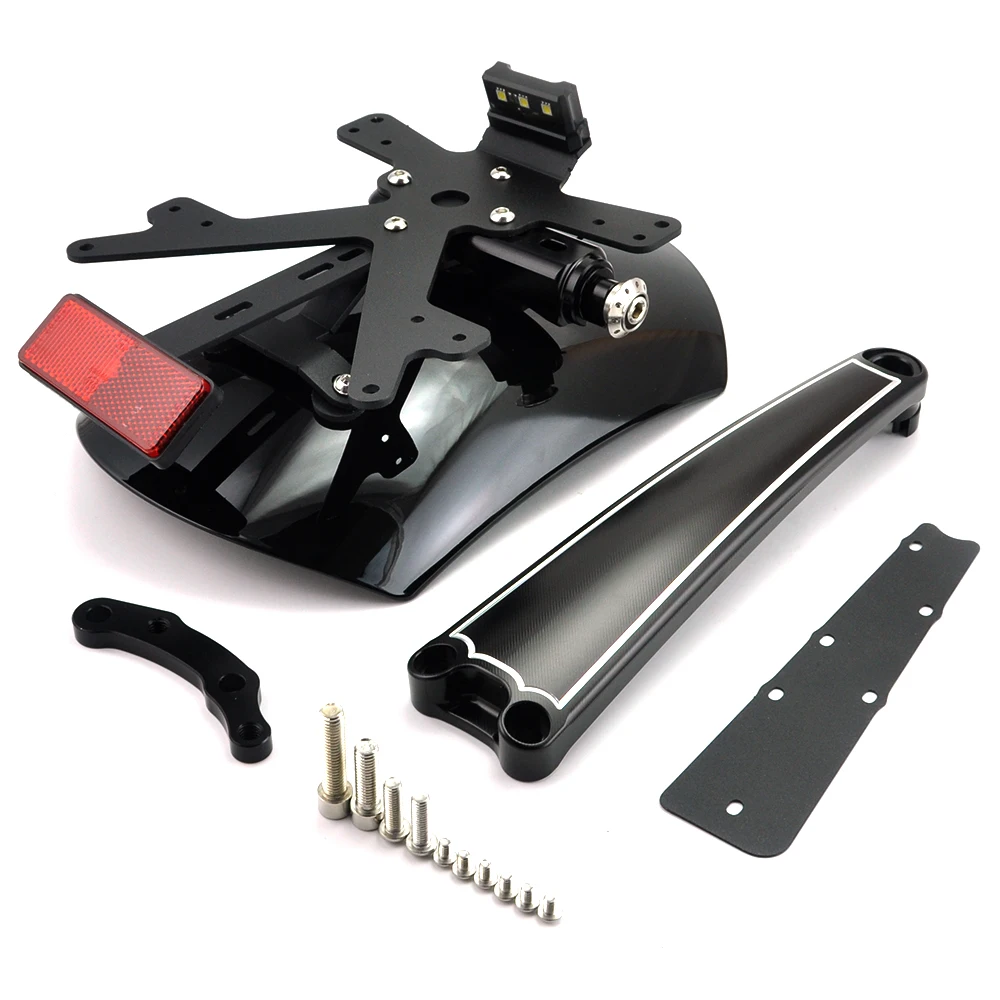 For BMW R1200R NINE T 2014 Rear FenderBracket mudguard With Led Plate