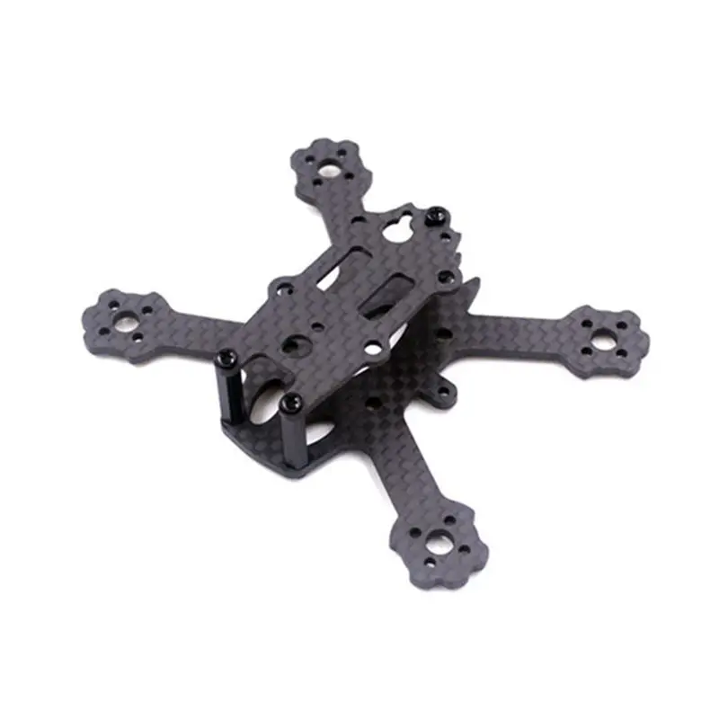 Высокое качество X2 ELF 88 мм микро бесщеточный 3K карбоновое волокно FPV Racing Frame Kit для