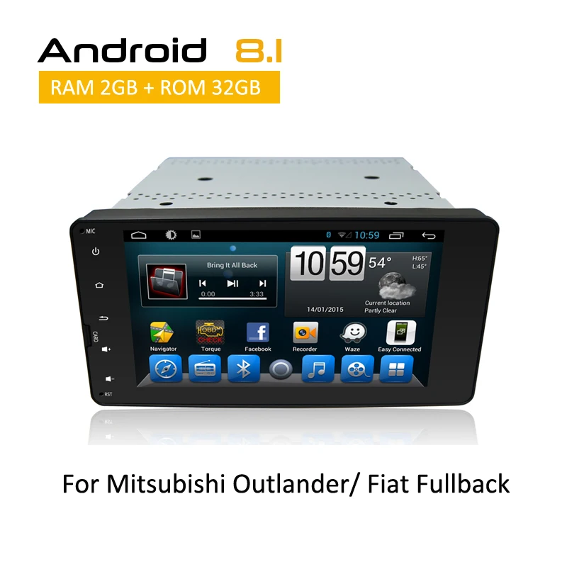 

New 7 inch Touch Screen For Mitsubishi Outlander 2013 2014 With GPS Navigation Support Igo Sygic maps Ditital TV AUX Bluetooth