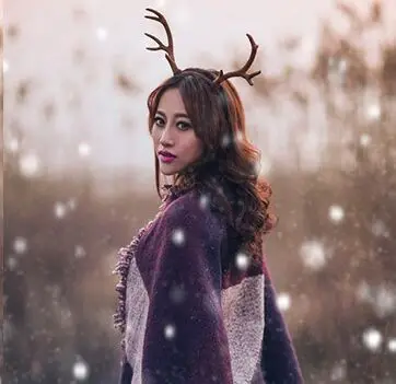 

Free ship deer horn/antlers hairband/headwear/deer fairy cosplay/photo shooting hairband